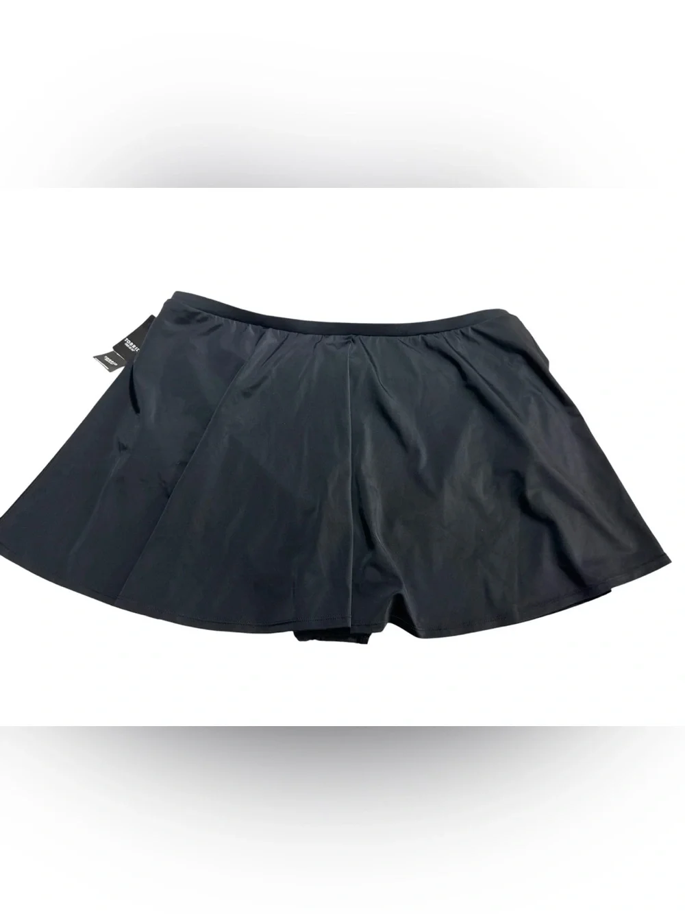 Torrid Black High Rise Swim Skater Skort Size 4X NWT